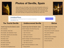 Tablet Screenshot of photos-seville.com